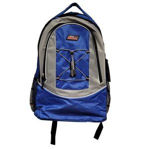 Blue And Grey Backpack